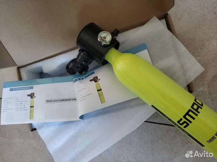 Баллон мини акваланг 0,5 литра