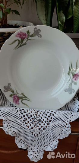 Тарелки СССР japan шишки, гвоздики