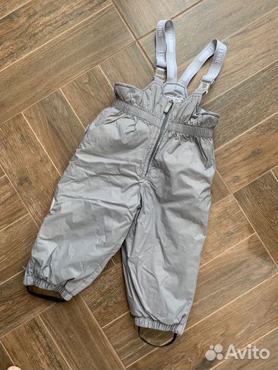 Детская зимня куртка, полукомбинезон lenne 86