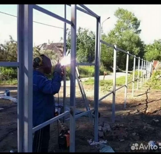 Установка заборов