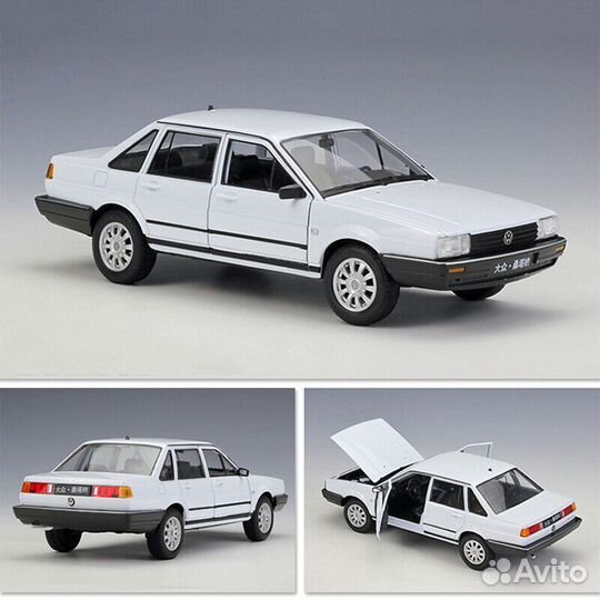 Модель welly 1:24 Vw Passat Santana 1982 белый