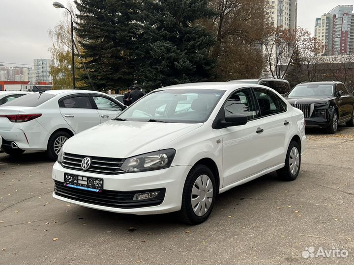 Volkswagen Polo 1.6 AT, 2019, 152 579 км