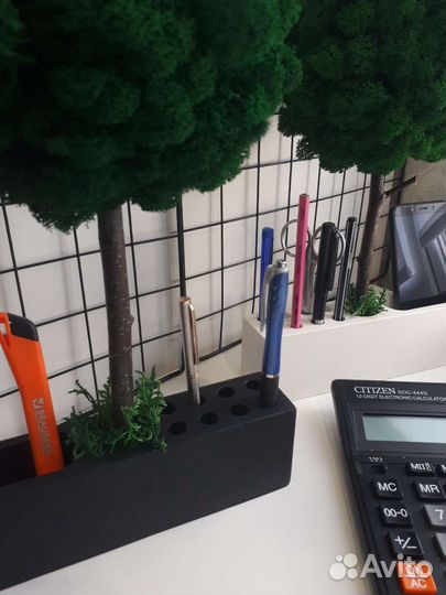 Канцелярский набор из гипса со стабилизированным м