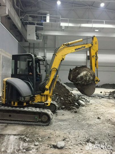 Услуги мини экскаватора и мини погрузчика