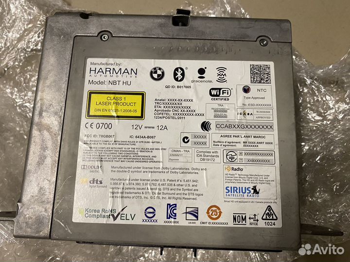 NBT BMW F10+керамический джойстик