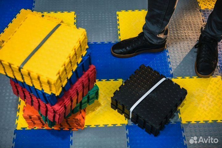 Модульное напольное покрытие