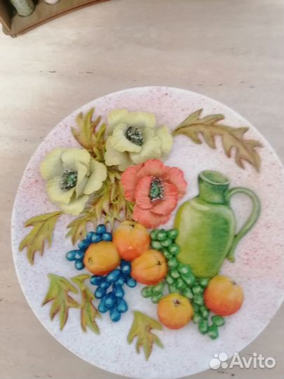 Тарелка декоративная