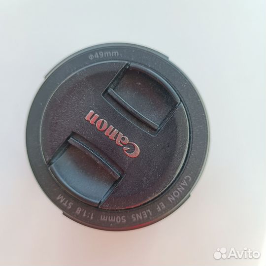 Объектив canon 50mm 1 8 ef