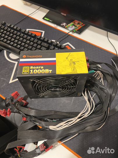 Блок питания Волга 1000W 80plus