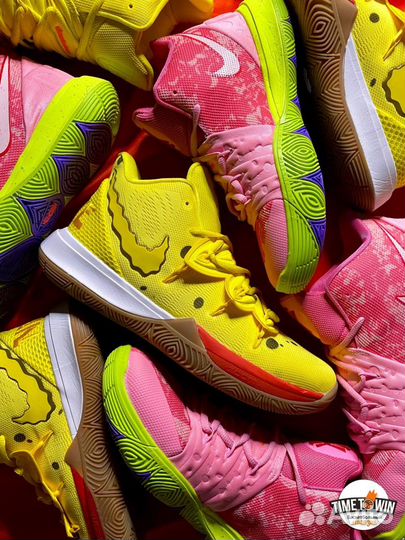 Баскетбольные кроссовки Nike Kyrie 5 Spongebob