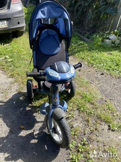 Трехколесный велосипед с родительской ручкой