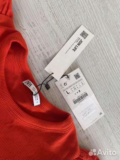 Летнее платье zara 44 46
