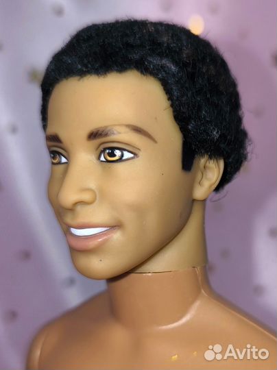 Кен на молде Steven афро