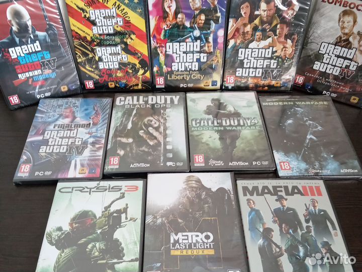 Много компьютерных игр