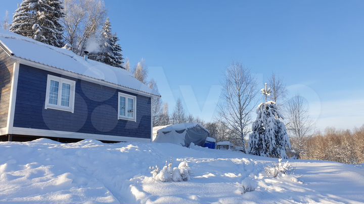 Дом 48 м² на участке 2 га