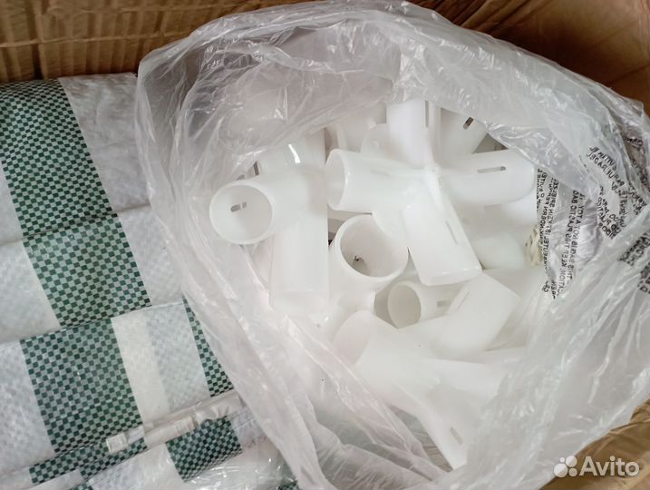 Тент садовый Green Glade из полиэтилена 9x3x2