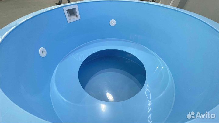 Круглая полипропиленовая купель с гарантией