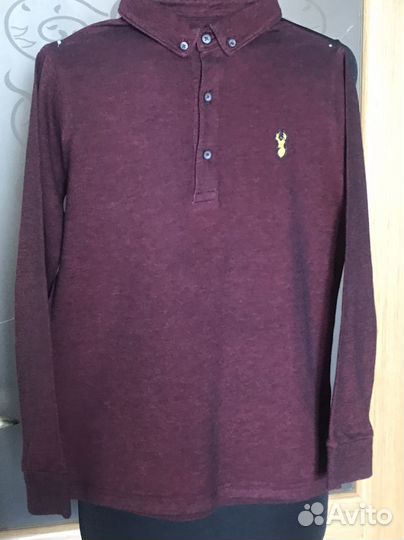 Джемпер next 8,2 цвет бордовый 140