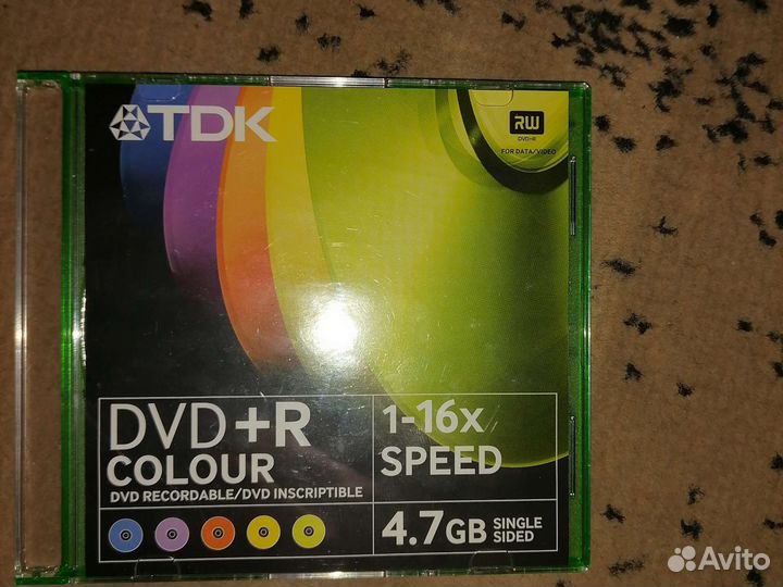 Фирменные dvd диски чистые