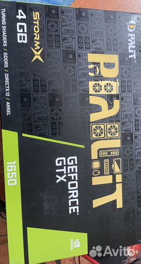 Видеокарта gtx 1650 4gb