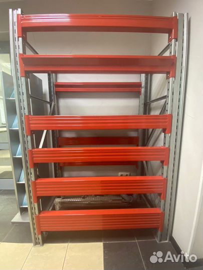 Стеллажи паллетные складские фронтальные