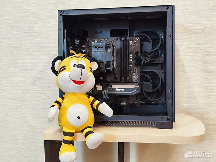 Новый Игровой пк Ryzen 5 5600 4060 16gb SSD 512Gb