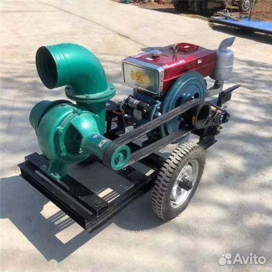 Насосная станция, дизельная помпа, насос улитка