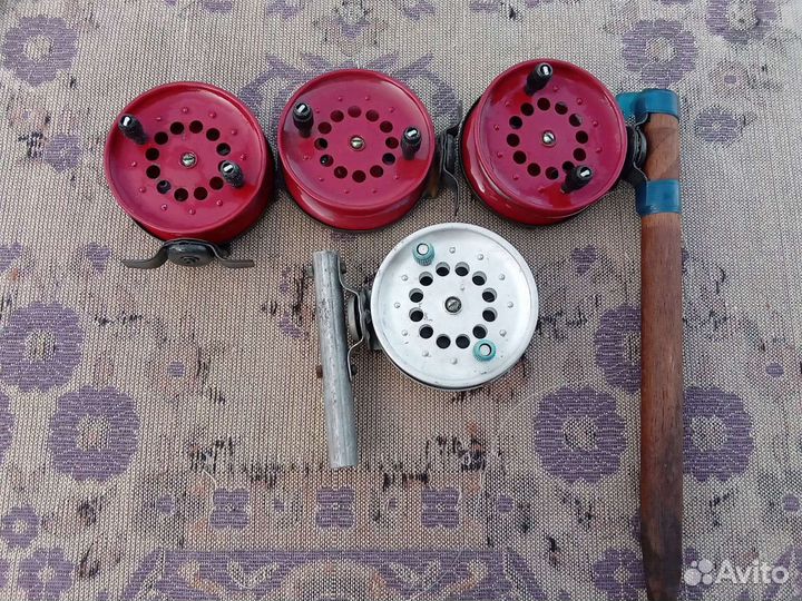Рыбалка, спиненги и катушки, бу