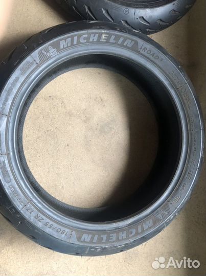 Комплект мотошин michelin pilot road 5 2CT+