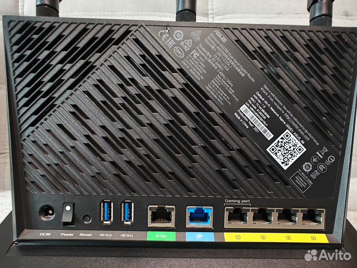 Роутер wifi 6 /ax Asus RT-AX86U регион US 1000mW