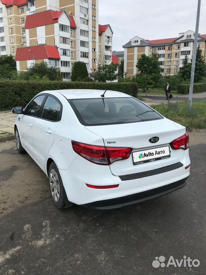 Kia Rio 1.4 МТ, 2016, 135 000 км