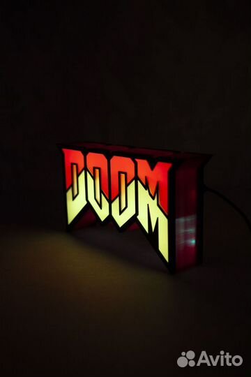 Светильник Doom 3d