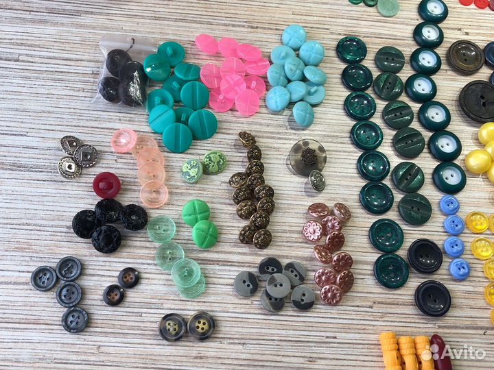 Пуговицы СССР винтажные
