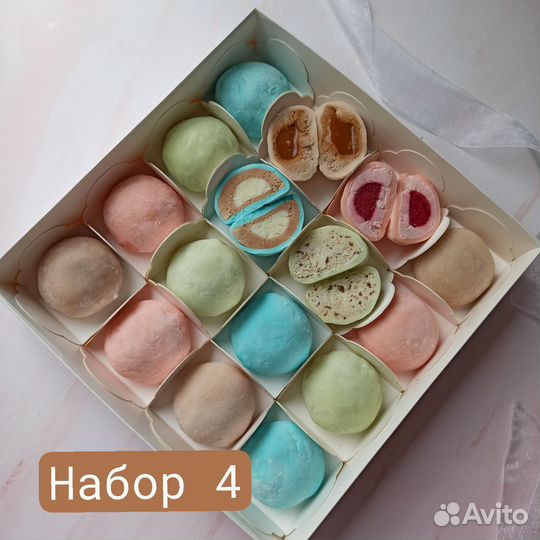 Моти, трюфели, картошка - наборы десертов