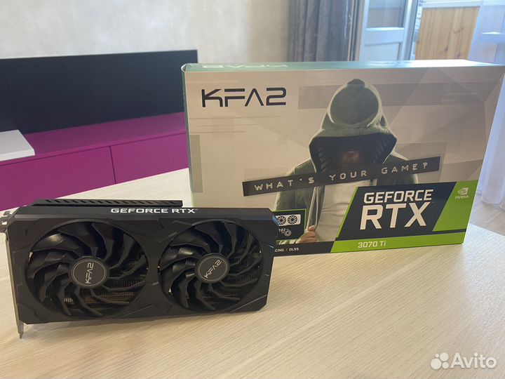 Видеокарта rtx 3070ti