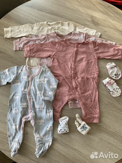 Много вещей пакетом 62-68-74 размер