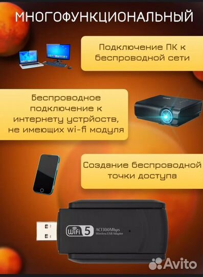 Wi fi Адаптер Для Компьютера usb