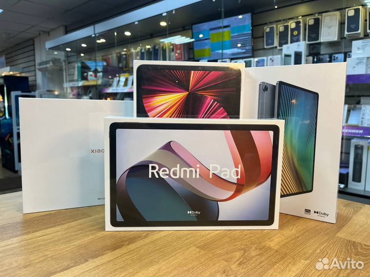 Планшеты Apple / Xiaomi / Samsung / Realme / Redmi