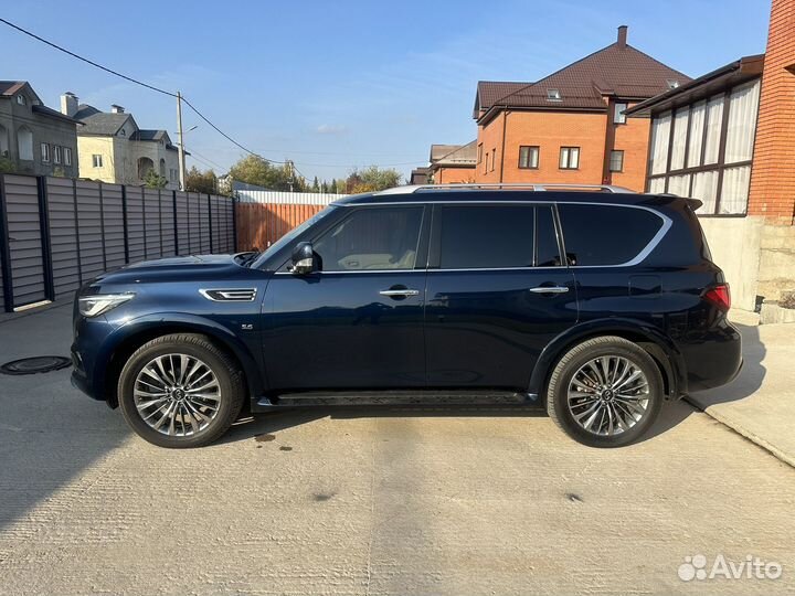 Infiniti QX80 5.6 AT, 2018, 73 000 км