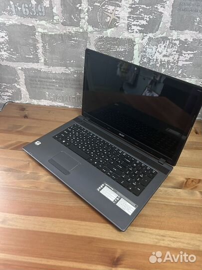 Acer aspire 7250, большая диагональ для работы