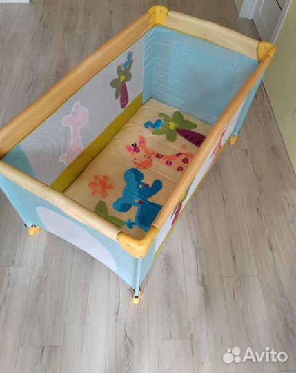 Манеж кровать детский складной