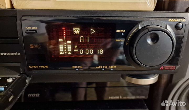 Видеомагнитофон Panasonic NV FS88 svhs HI-FI