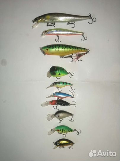 Воблеры Salmo, понтон 21, Meгабасс