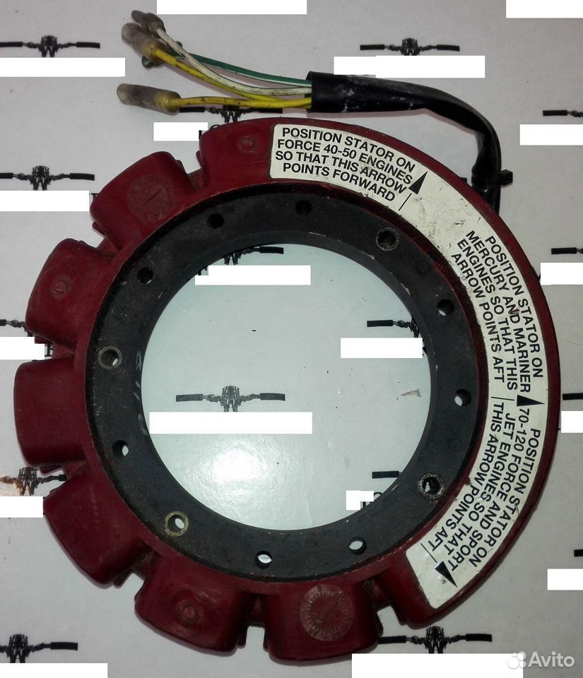 Генератор Mercury 398-832075A21 A4 + адаптер