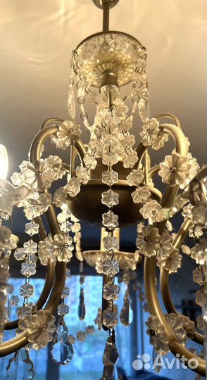 Хрустальная люстра СССР