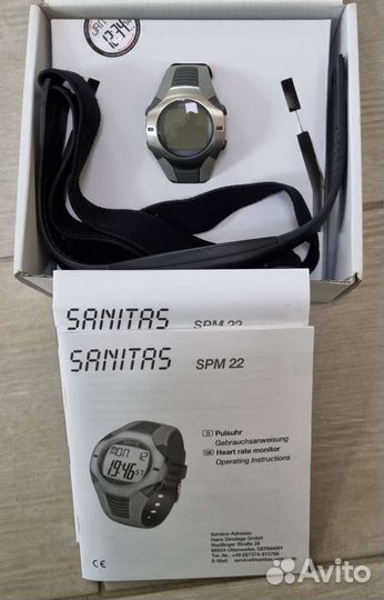 Часы с пульсометром sanitas SPM22