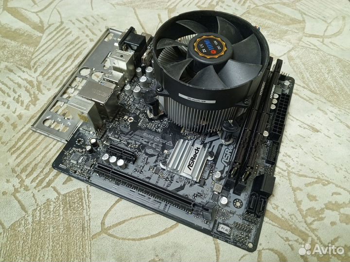 Комплект ASRock H510M-HVS/i3 10105F/16Gb/Кулер
