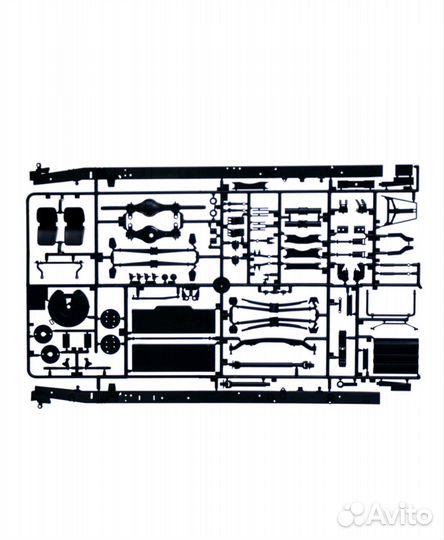 Italeri 1/24 сборная модель Magirus Deutz 3912