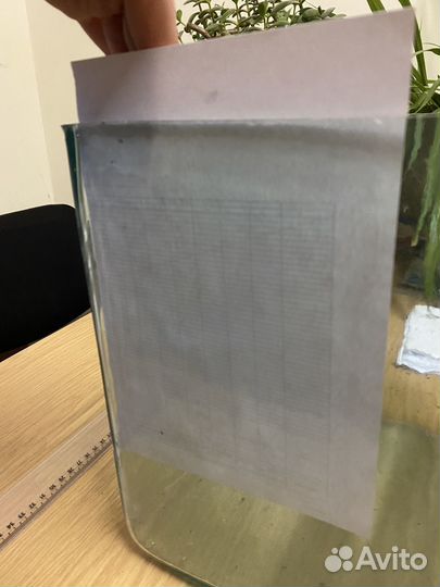 Ваза стекло, большая, аквариум