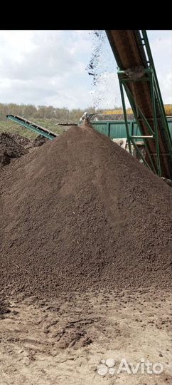 Плодородный грунт торф чернозем перегной новоз